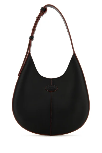 Tod's Di Logo Debossed Mini Hobo Bag