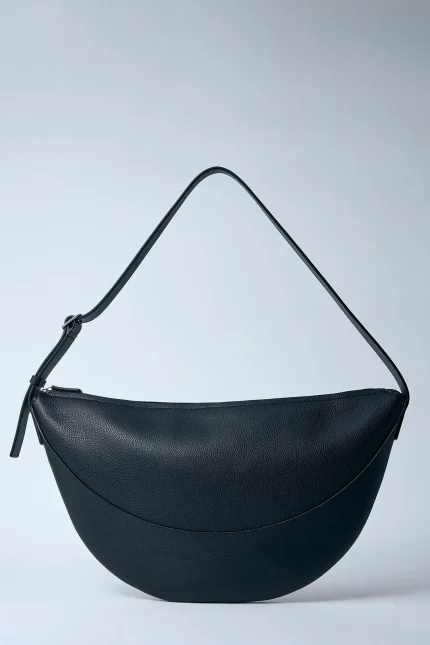 The Row Jouve Logo Printed Shoulder Bag