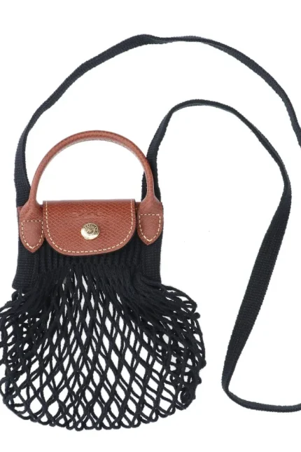 Longchamp Le Pliage Filet Strapped Mini Shoulder Bag