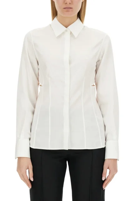 Helmut Lang Poplin Slash Shirt