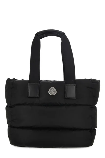 Moncler Logo Patch Padded Tote Bag
