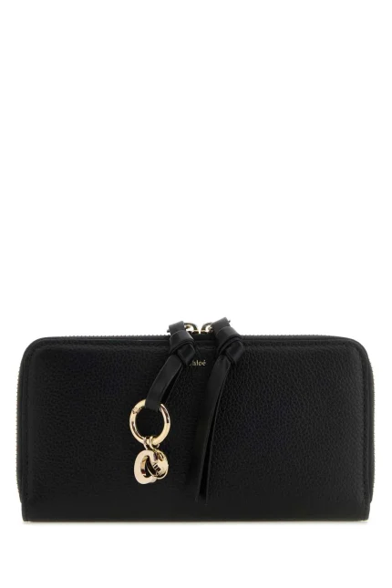 Chloé Logo Detailed Zipped Wallet