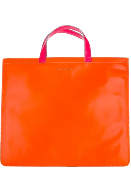 Comme des Garçons Wallet Super Fluorescent Tote Bag