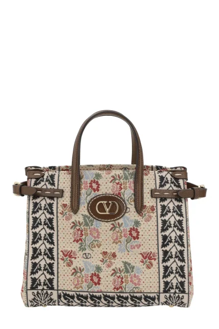 Valentino Antibes VLogo Signature Small Tote Bag
