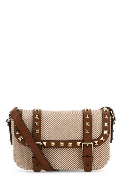 Valentino Garavani Rockstud Foldover Top Mini Crossbody Bag