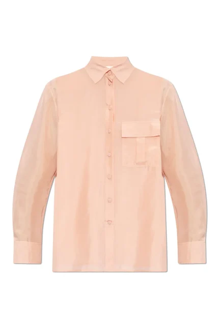 Zimmermann Front Pocket Sleeved Shirt