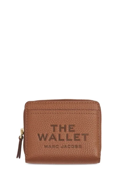 Marc Jacobs Logo Printed Zipped Mini Compact Wallet