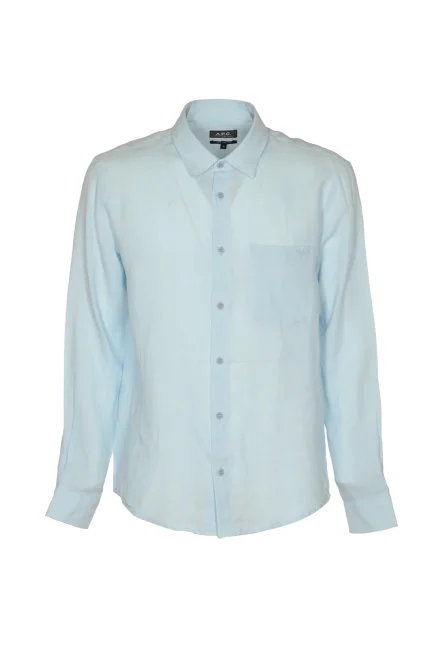 A.P.C. Buttoned Long-Sleeved Shirt