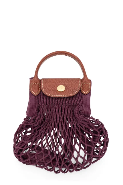 Longchamp Le Pliage Filet Strapped Mini Shoulder Bag