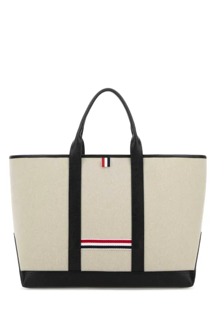 Thom Browne Medium RWB Stripe Top Handle Bag