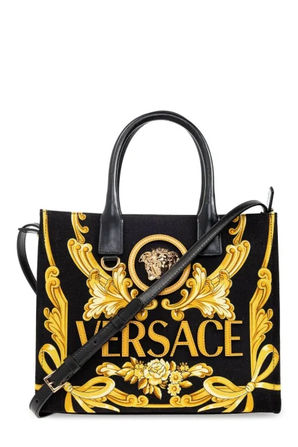 Versace La Medusa Small Top Handle Bag