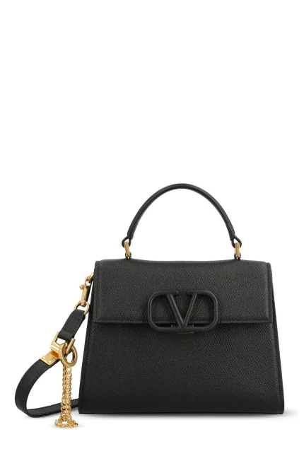 Valentino VSLING Foldover Top Tote Bag