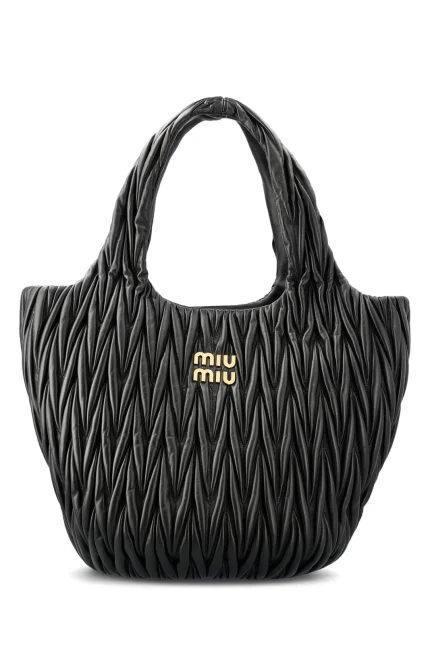 Miu Miu Wander Matelaassé Tote Bag