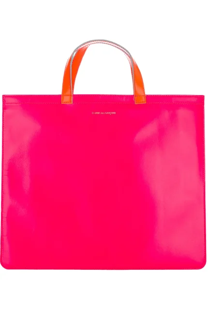 Comme des Garçons Wallet Super Fluorescent Tote Bag