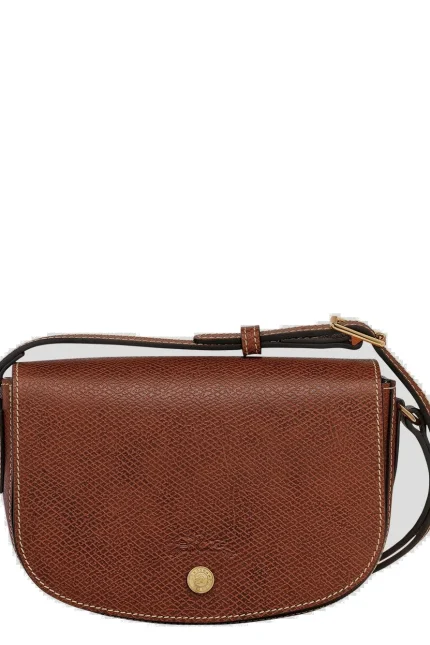Longchamp S Épure Logo-Debossed Crossbody Bag