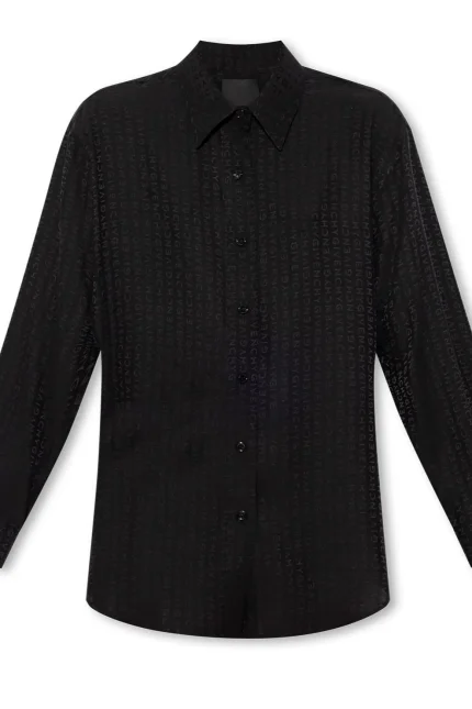 Givenchy Ruffled Buttoned Shirt