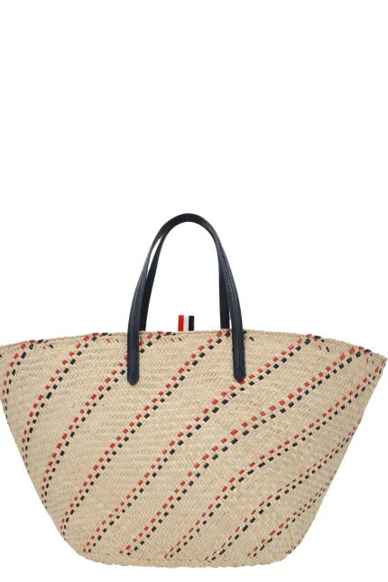Thom Browne RWB-Stripe Top Handle Bag