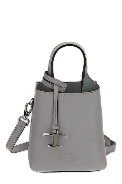 Tod's T-Timeless Pendant Detailed Micro Tote Bag