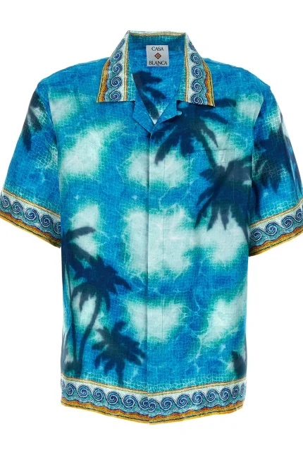 Casablanca Allover Print Short-Sleeved Shirt