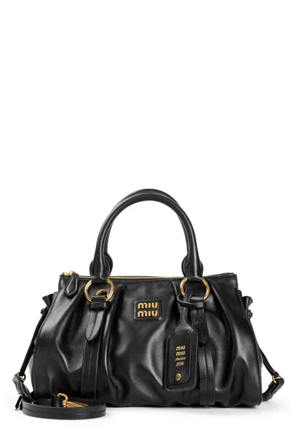 Miu Miu Logo Lettering Handbag