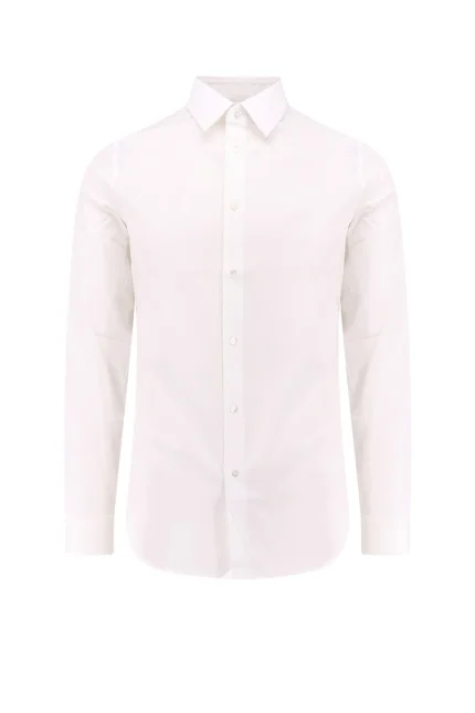 Gucci Long-Sleeved Stretch Poplin Shirt