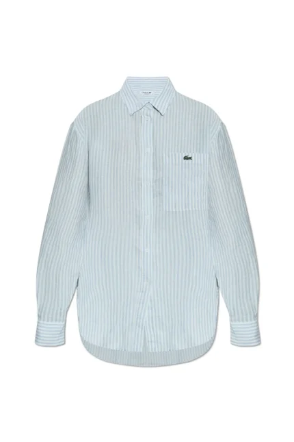 Lacoste Striped Shirt with Logo