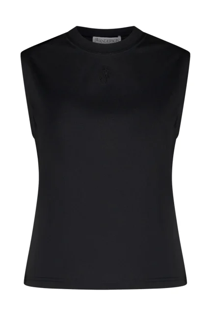 JW Anderson Anchor Embroidered Tank Top