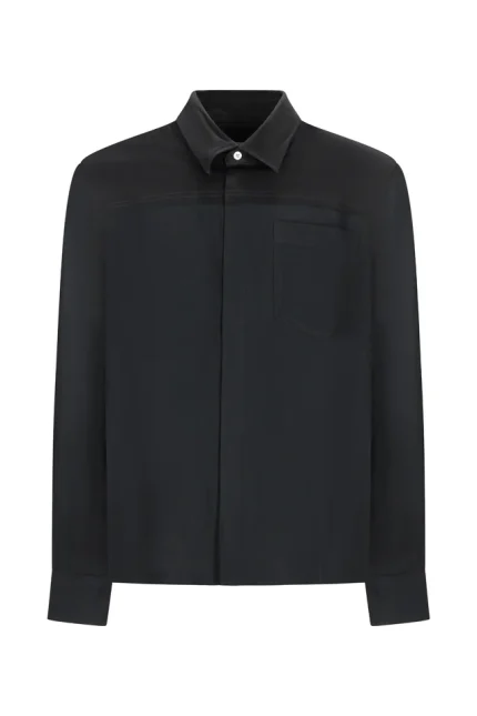 AMI Contrasted Top Long Sleeve Shirt