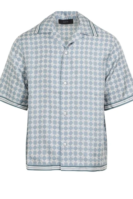Amiri MA Quad Bowling Shirt