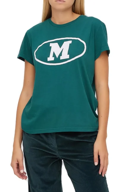M Missoni Logo Printed Crewneck T-Shirt