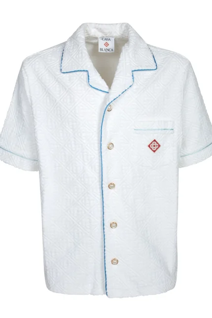Casablanca Monogram Short-Sleeved Shirt