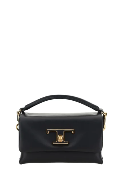 Tod's T Timeless Foldover Top Shoulder Bag