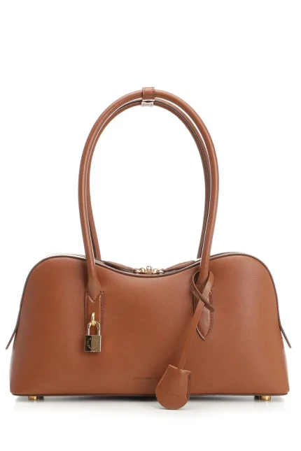 Stella McCartney Stella Ryder Lock Plaque Shoulder Bag