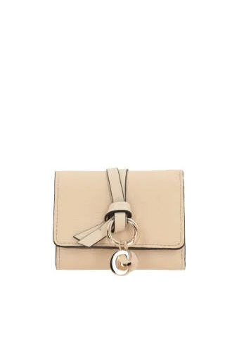 Chloé Alphabet Tri-Fold Compact Wallet