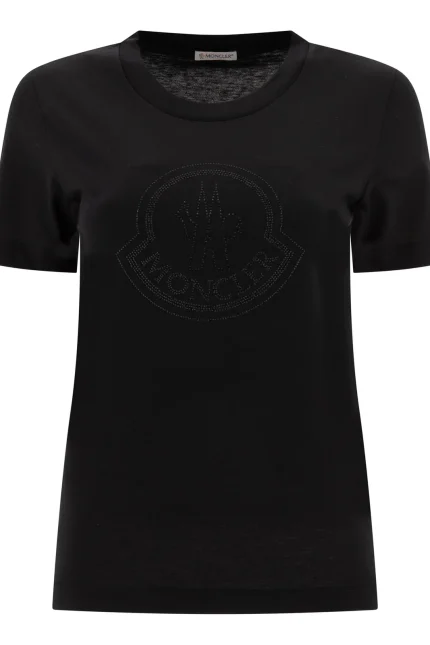 Moncler Logo Embellished Crewneck T-Shirt