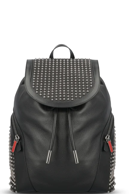 Christian Louboutin Funky Spiked Drawstring Backpack