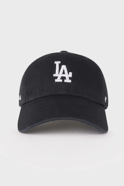 LA Hat - Faded Black/White