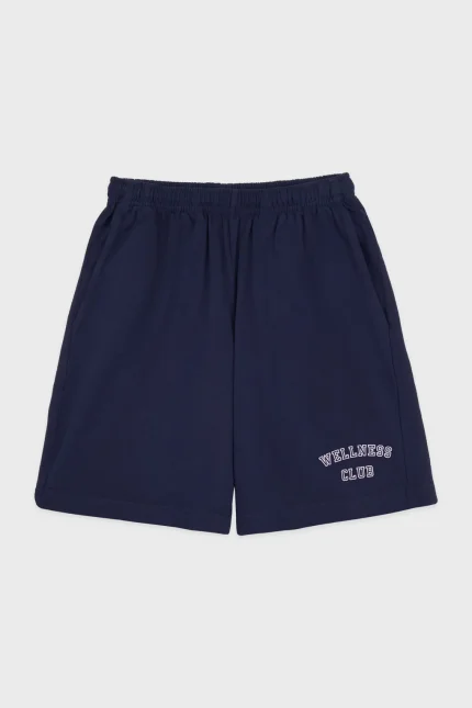 Wellness Club Gym Short - Navy/White