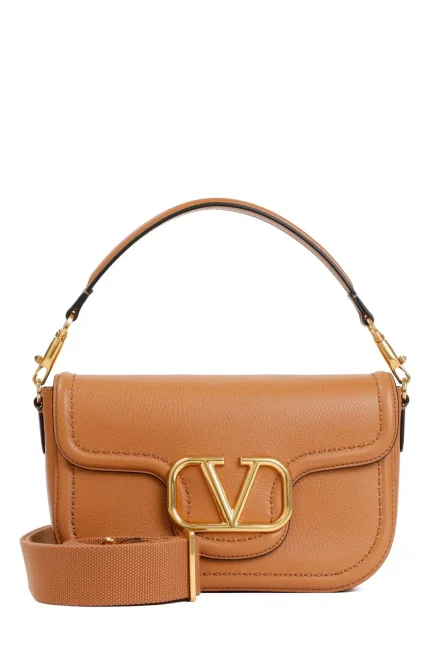 Valentino Alltime Foldover Top Crossbody Bag