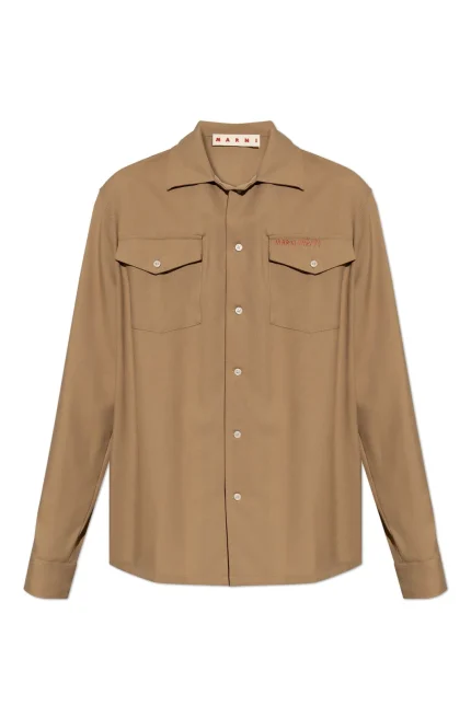 Marni Long-Sleeved Buttoned Shirt