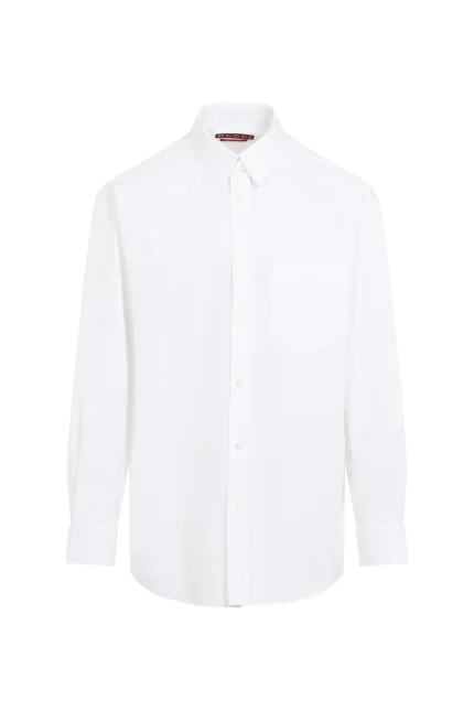 Gucci Drop Shoulder Poplin Shirt