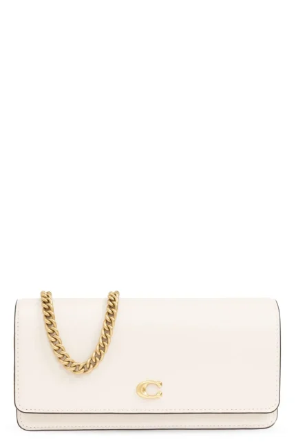 Coach Essential Logo Plaque Long Wallet