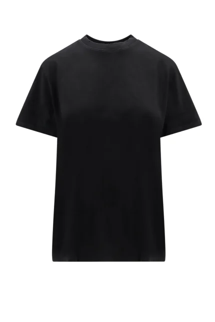 Golden Goose Deluxe Brand Logo Patch Distressed T-Shirt