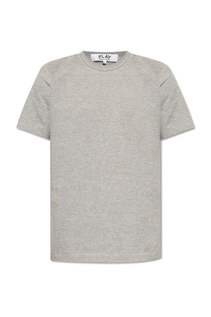 Comme des Garçons Play Logo Detailed Crewneck T-Shirt
