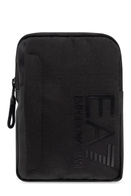Ea7 Emporio Armani Logo Detailed Shoulder Bag