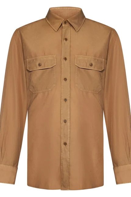 Tom Ford Flap Pocket Long-Sleeved Shirt