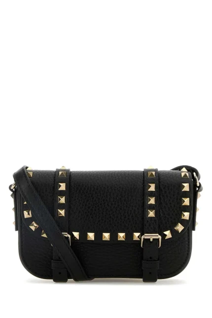 Valentino Garavani Rockstud Foldover Top Crossbody Bag