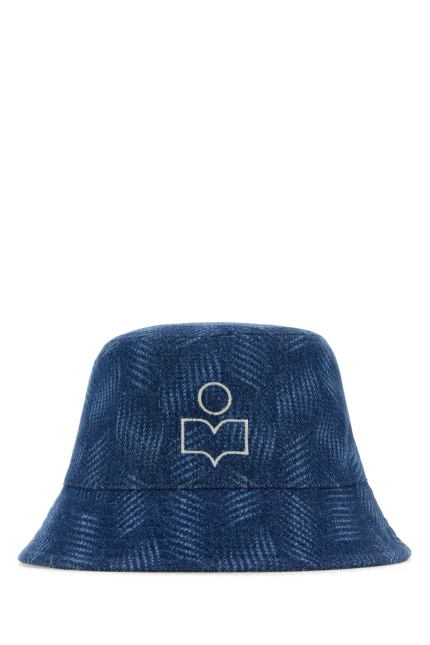 Isabel Marant Logo Embroidered Bucket Hat