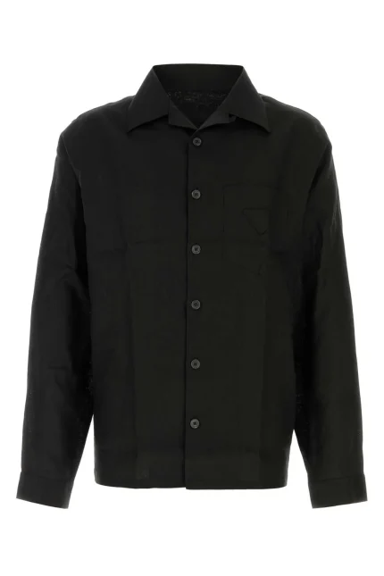 Prada Long Sleeved Buttoned Shirt