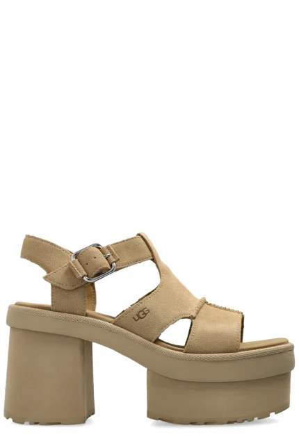 UGG New Heights Platform T-Strap Sandals